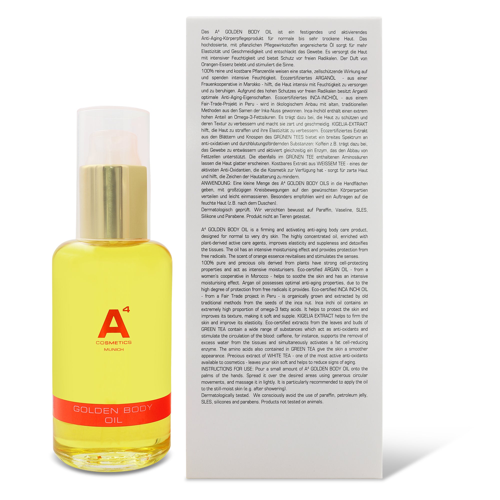 A⁴ Golden Body Oil (5492281049250)