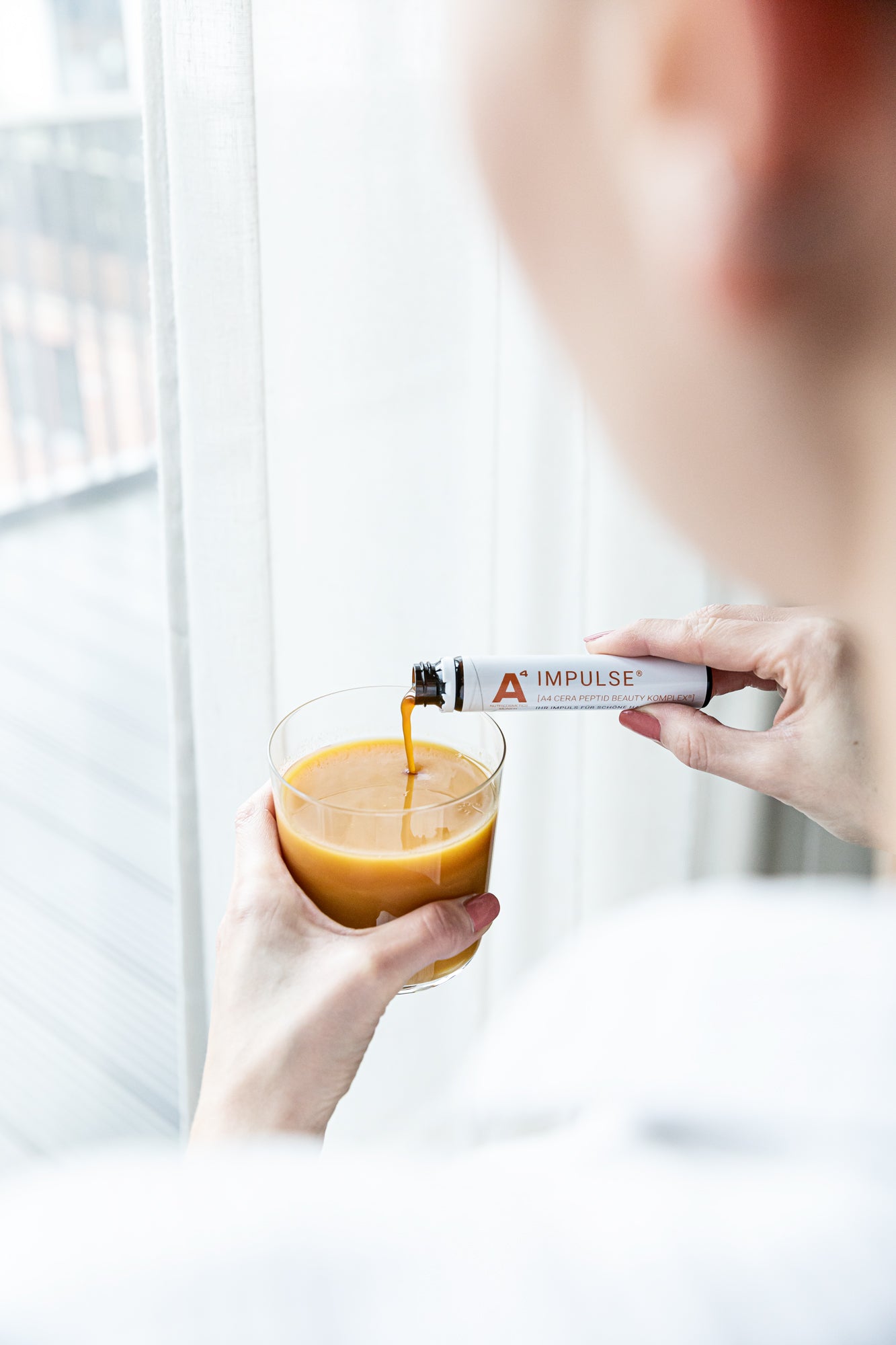 A⁴ IMPULSE® Kollagen-Trinkampullen mit Ceramiden