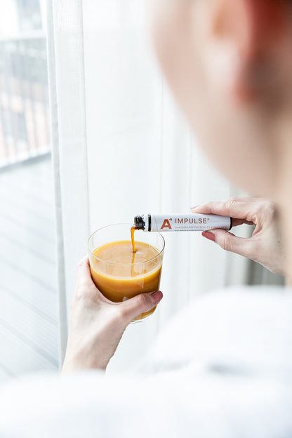 A⁴ IMPULSE® Kollagen-Trinkampullen mit Ceramiden