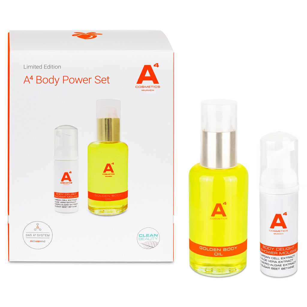 A⁴ Body Power Set | Limited Edition mit gratis Shower Mousse im Wert von 10€